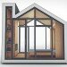 Bunkie Premier Deluxe with built-in furnishings 2 - small prefab home - micro home - studio home