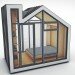 Bunkie Premier Deluxe with built-in furnishings 1 - small prefab home - micro home - studio home