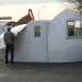 Small prefab home - Micro home - InterShelter 20 ft Dome assembly 7