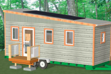Artisan Tiny House on wheels DIY SIPs package – Micro Home – small prefab home