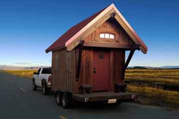 The Gifford - Jay Shafer's tiny house on wheels. This tiny house is for sale