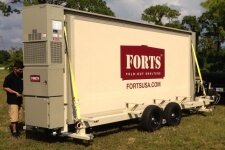 FORTS mobilizer without storage, left side view - emergency shelter