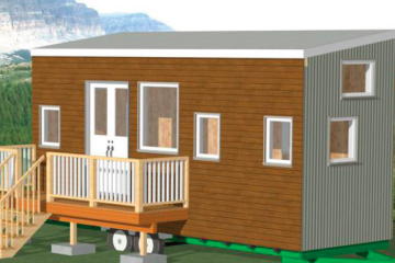 Title: Artisan Tiny House on wheels DIY SIPs package – Micro Home – small prefab home